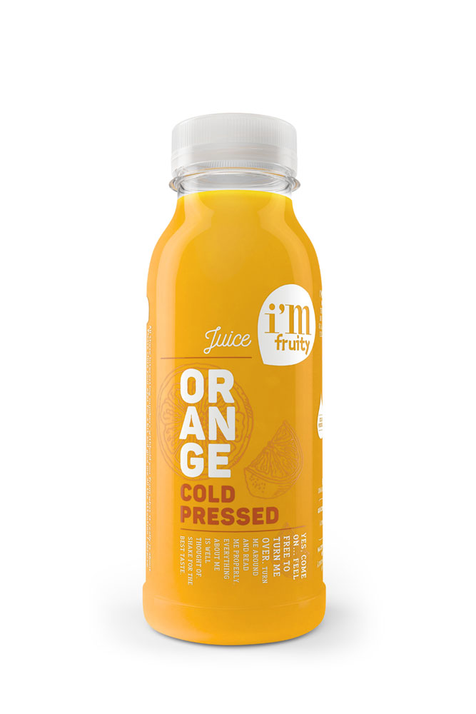 Cold pressed orange juice